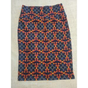 LuLaRoe Cassie Skirt Small Bird Design Pencil Skirt w/ Great Stretch